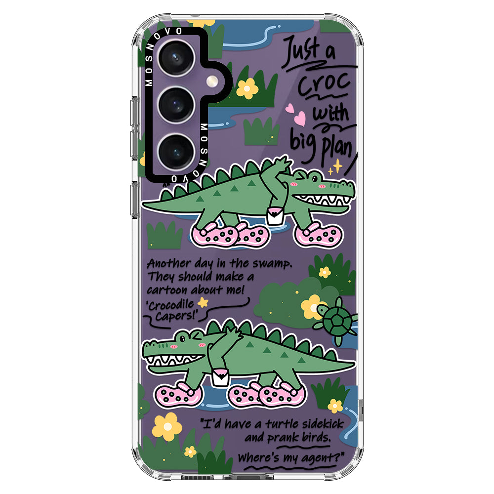 Croc with Big Plan Phone Case - Samsung Galaxy S23 FE Case