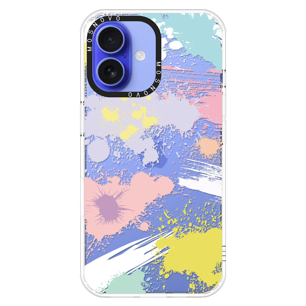 Splash Paint Phone Case - iPhone 16 Case - MOSNOVO