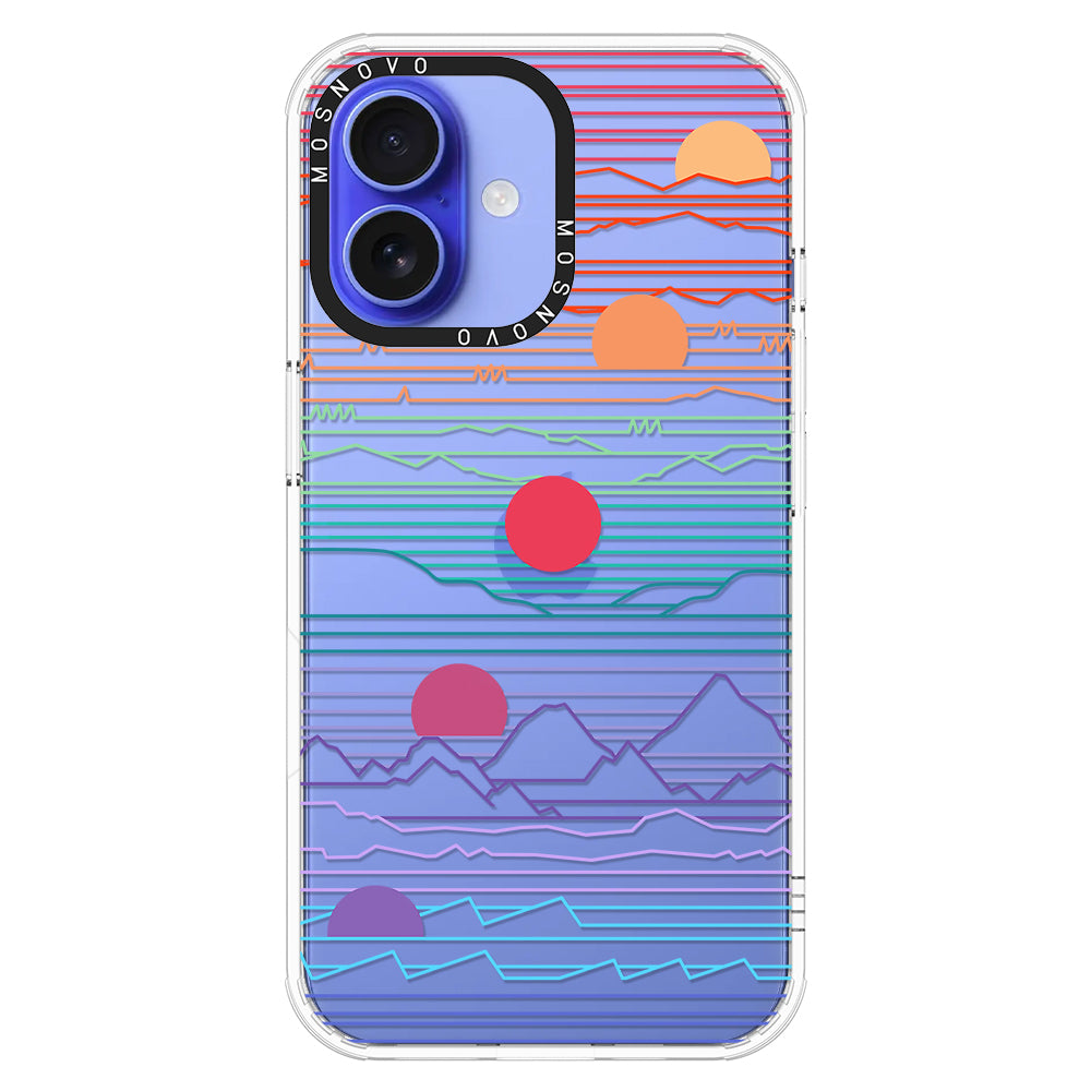 Sunset Phone Case - iPhone 16 Plus Case - MOSNOVO