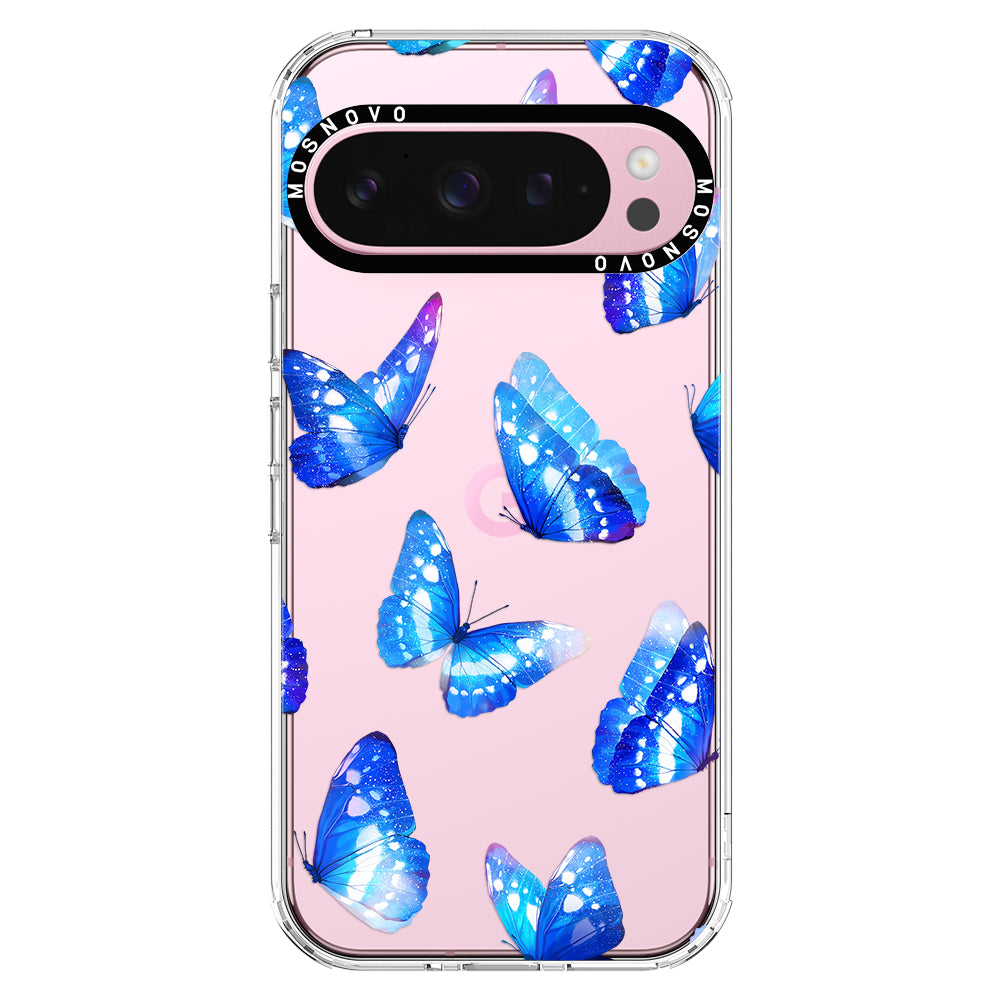 Blue Butterflies Phone Case - Google Pixel 9 Pro Case