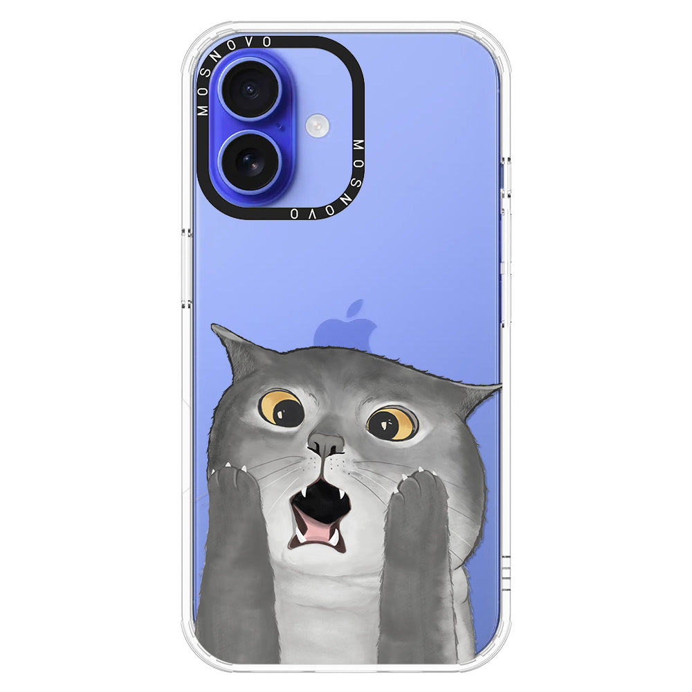 OMG Cat Phone Case - iPhone 16 Case - MOSNOVO