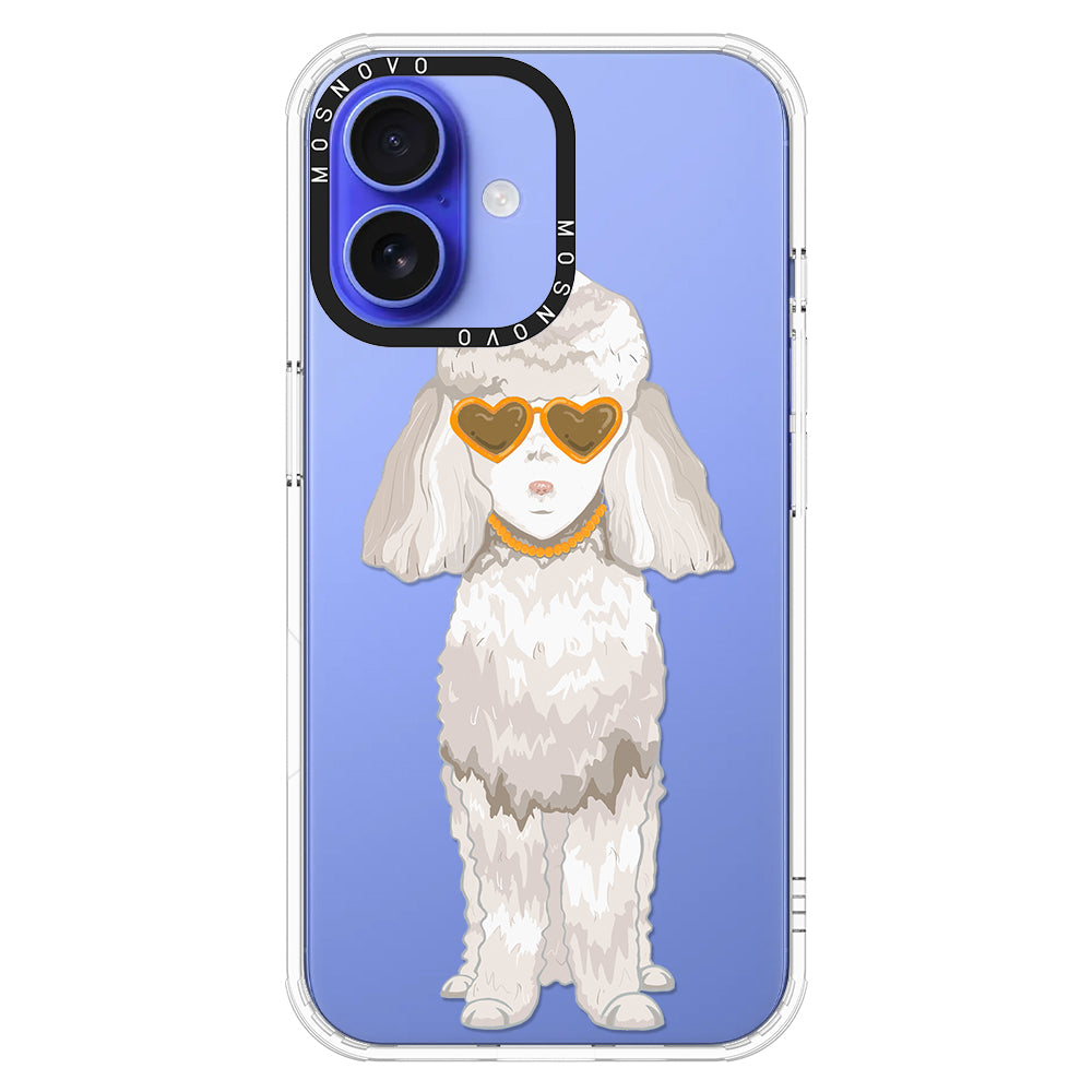 Poodle Phone Case - iPhone 16 Plus Case - MOSNOVO