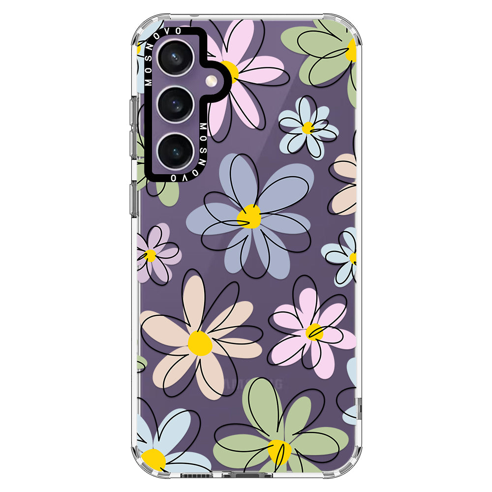 Linear Blooms Phone Case - Samsung Galaxy S23 FE Case