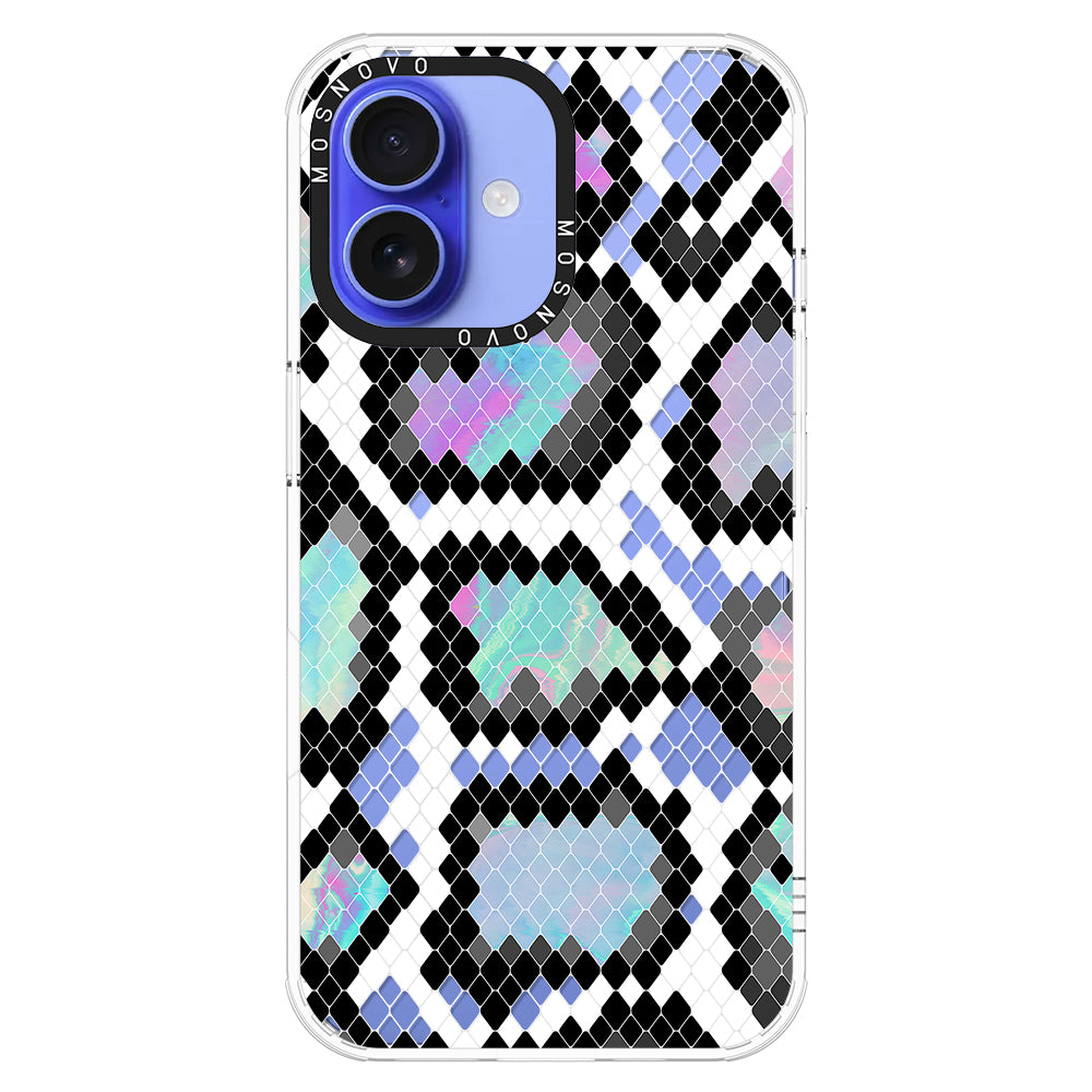 Aurora Snake Print Phone Case - iPhone 16 Case - MOSNOVO