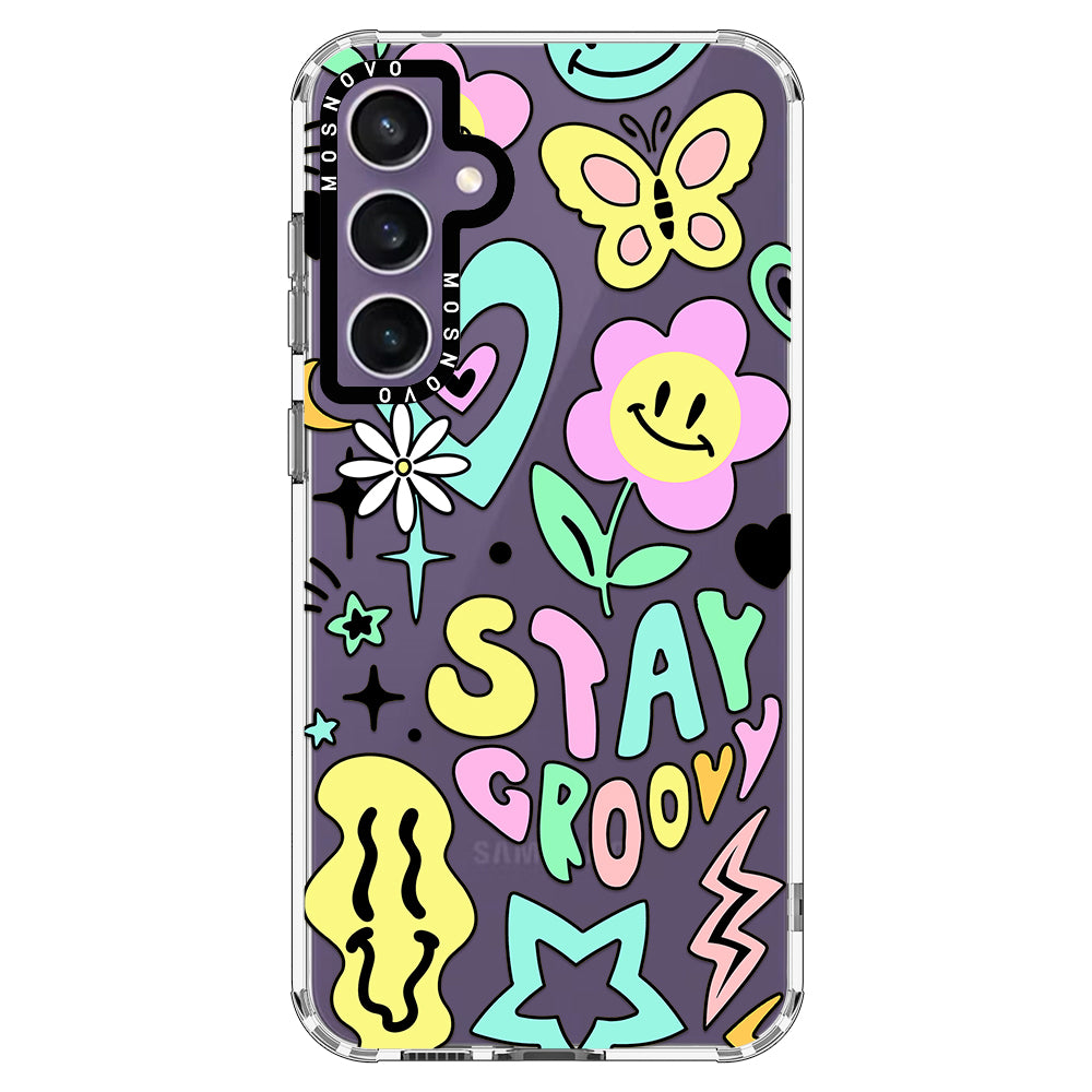 Stay Groovy Phone Case - Samsung Galaxy S23 FE Case