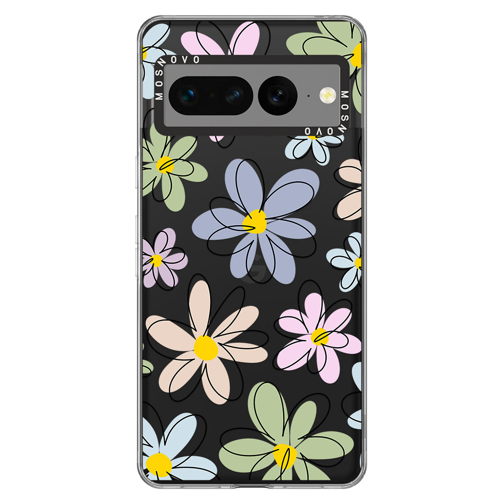 Linear Blooms Phone Case - Google Pixel 7 Pro Case