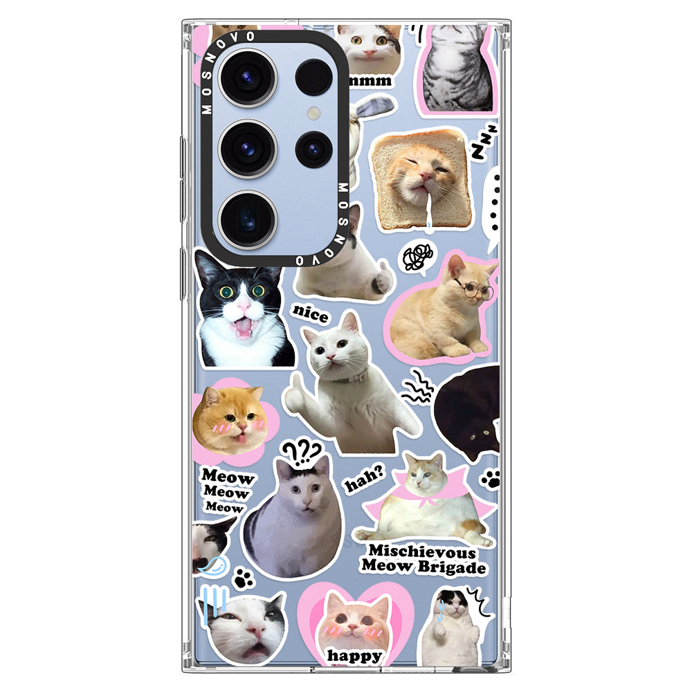 The Cat Brigade Phone Case - Samsung Galaxy S23 Ultra Case