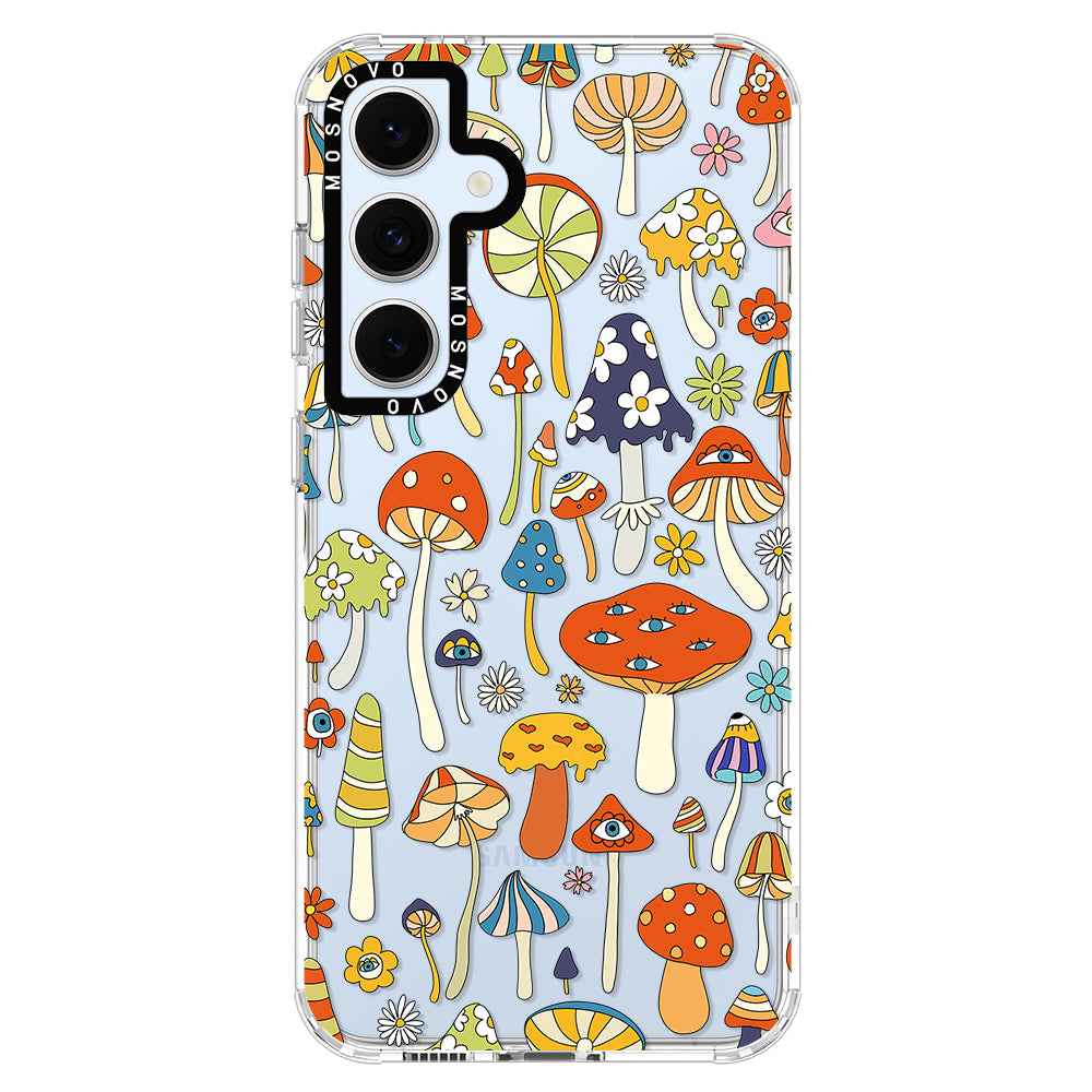 Mushroom Art Phone Case - Samsung Galaxy S24 FE Case - MOSNOVO