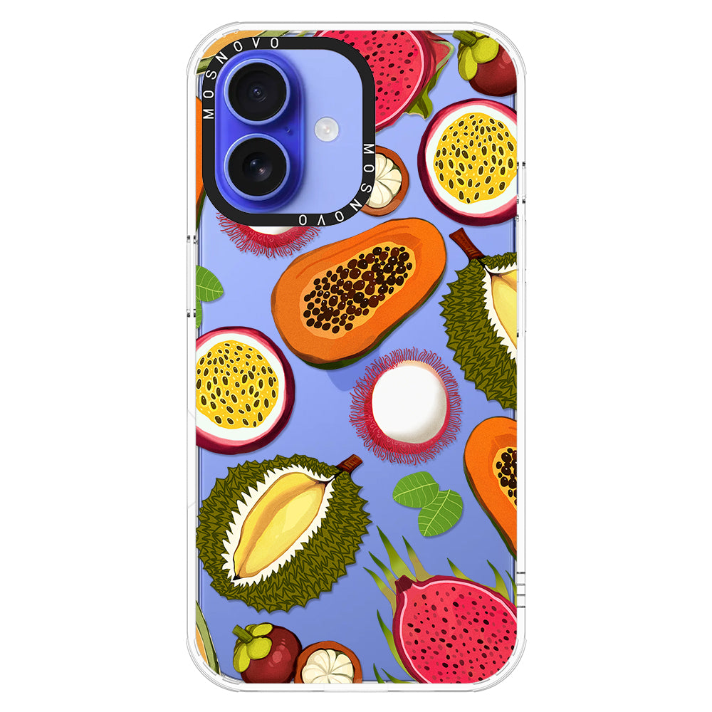 Tropical Fruit Phone Case - iPhone 16 Plus Case - MOSNOVO