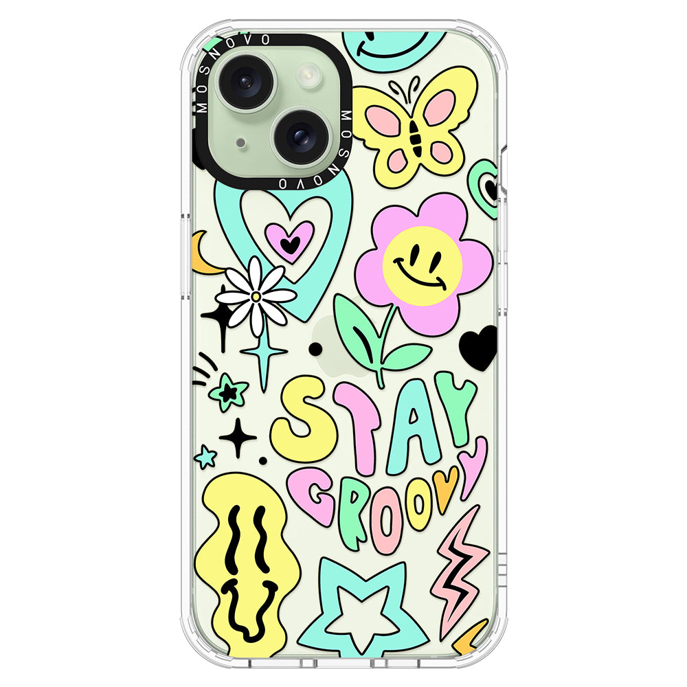 Stay Groovy Phone Case - iPhone 15 Case