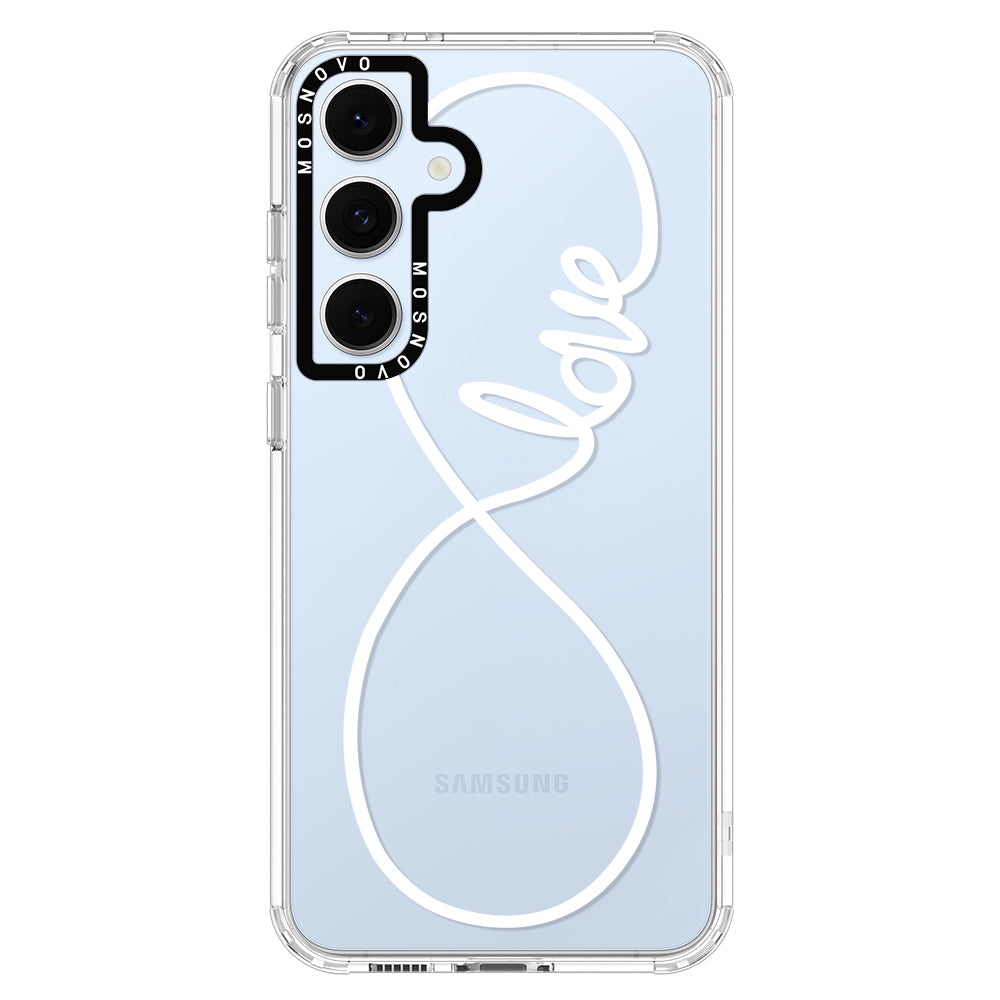 Infinity Love Phone Case - Samsung Galaxy S24 FE Case - MOSNOVO