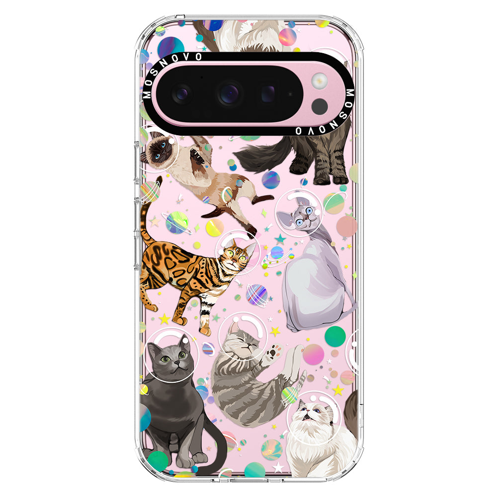 Space Cat Phone Case - Google Pixel 9 Pro Case