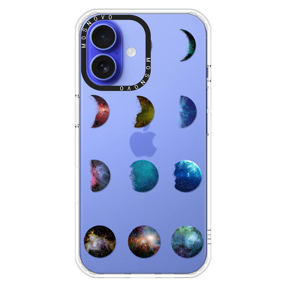 Moon Phase Phone Case - iPhone 16 Plus Case - MOSNOVO