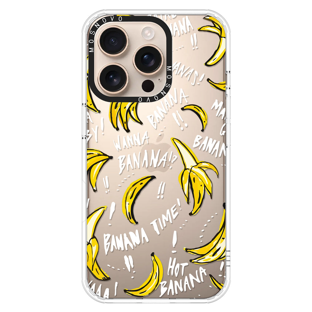 Banana Banana Phone Case - iPhone 16 Pro Case - MOSNOVO