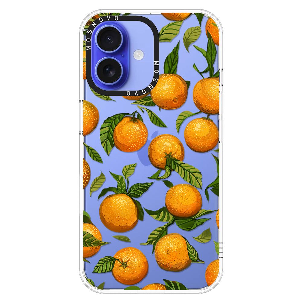 Tangerine Phone Case - iPhone 16 Plus Case - MOSNOVO