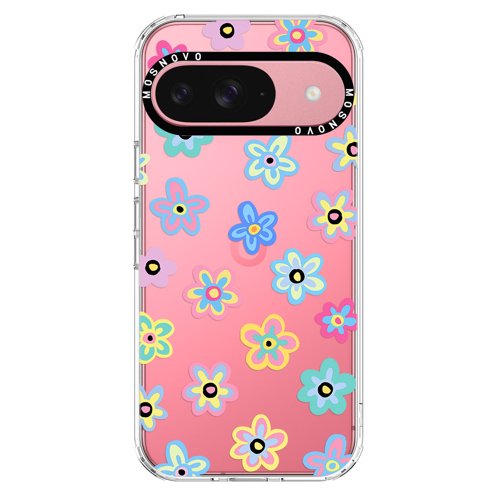 Groovy Flower Phone Case - Google Pixel 9 Case