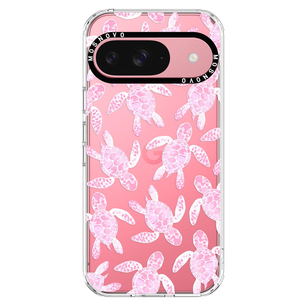 Pink Turtle Phone Case - Google Pixel 9 Case