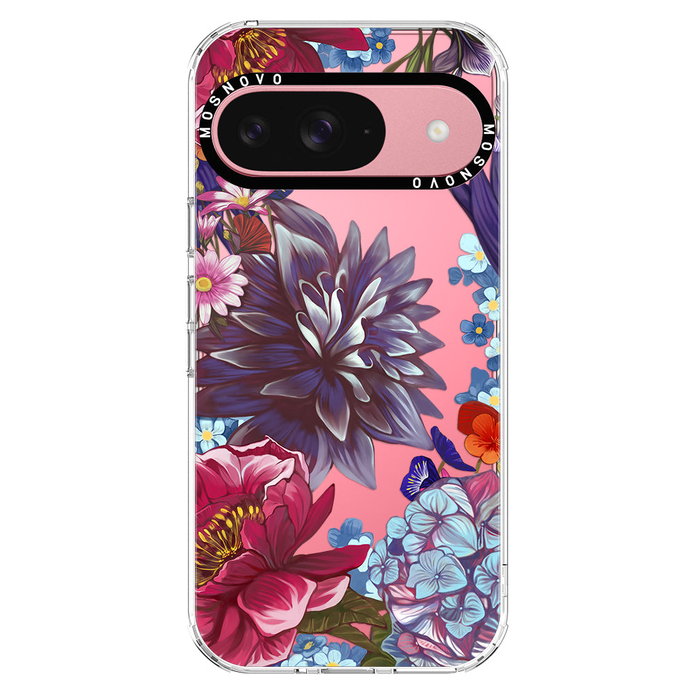 Lilac Floral Phone Case - Google Pixel 9 Case