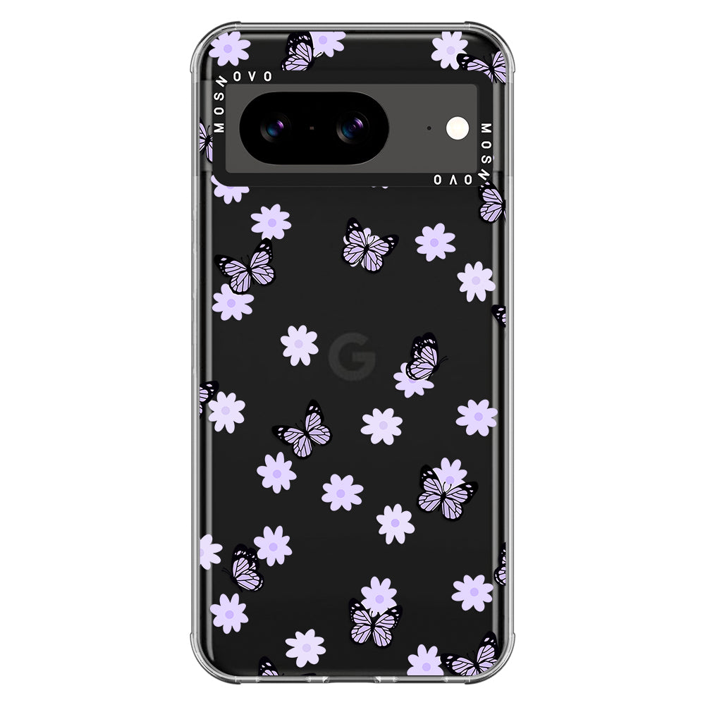 Lilac Butterfly Phone Case - Google Pixel 8 Case