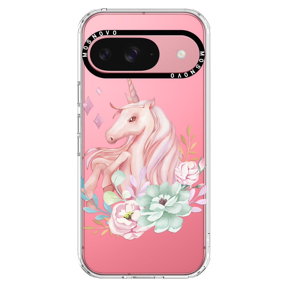 Pastel Flower Unicorn Phone Case - Google Pixel 9 Case