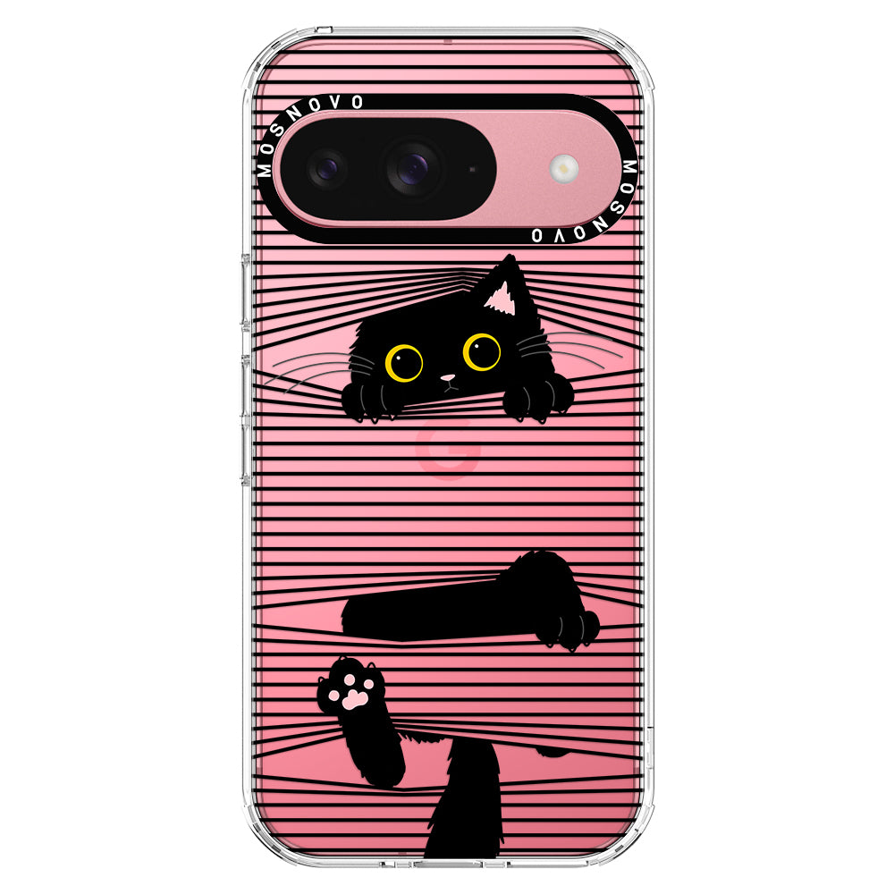 Hidden Black Cat Phone Case - Google Pixel 9 Case