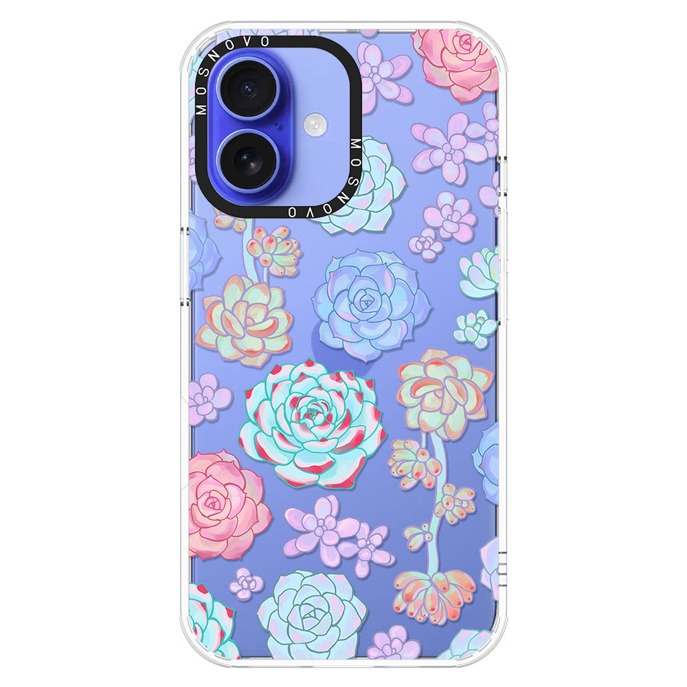 Succulents Phone Case - iPhone 16 Case - MOSNOVO