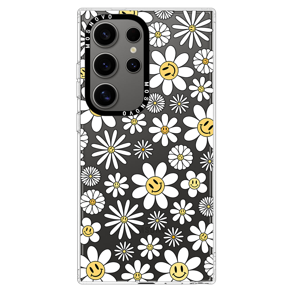 Happy Daisy Blooms Phone Case - Samsung Galaxy S24 Ultra Case