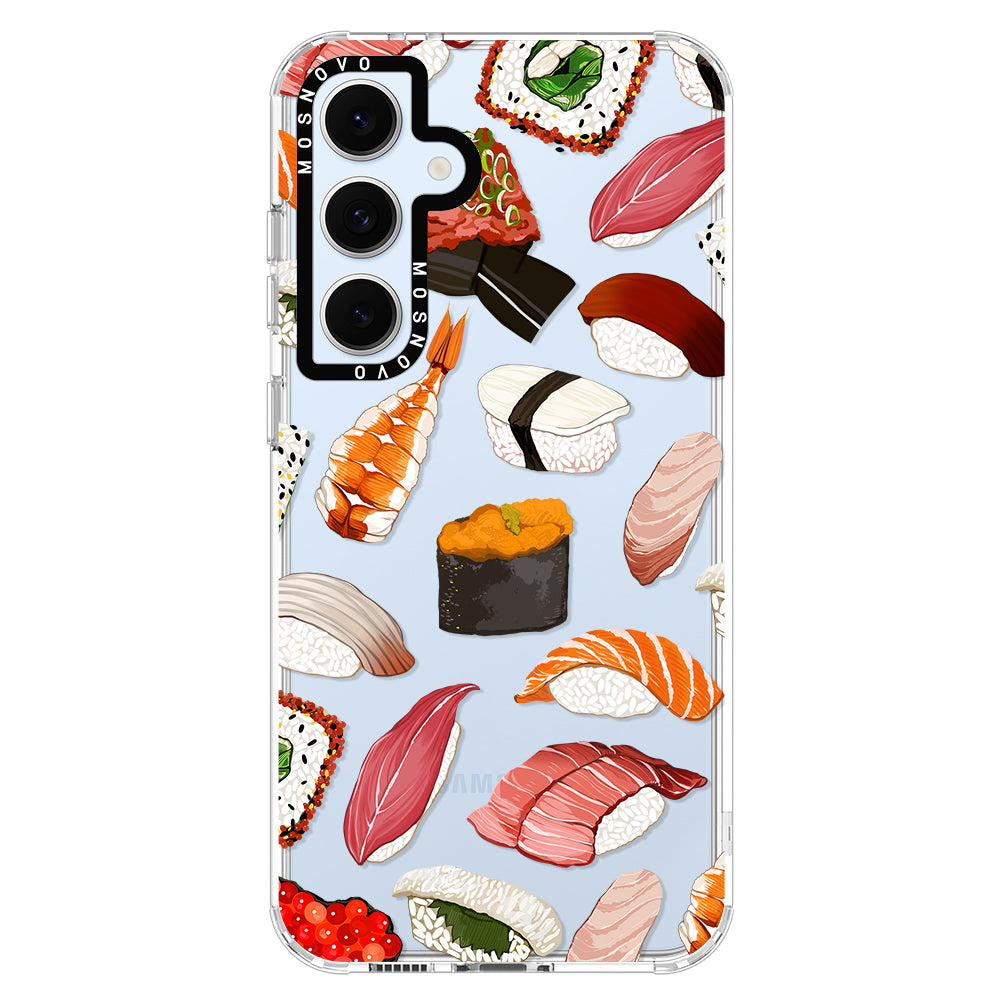 Mixed Sushi Phone Case - Samsung Galaxy S24 FE Case - MOSNOVO