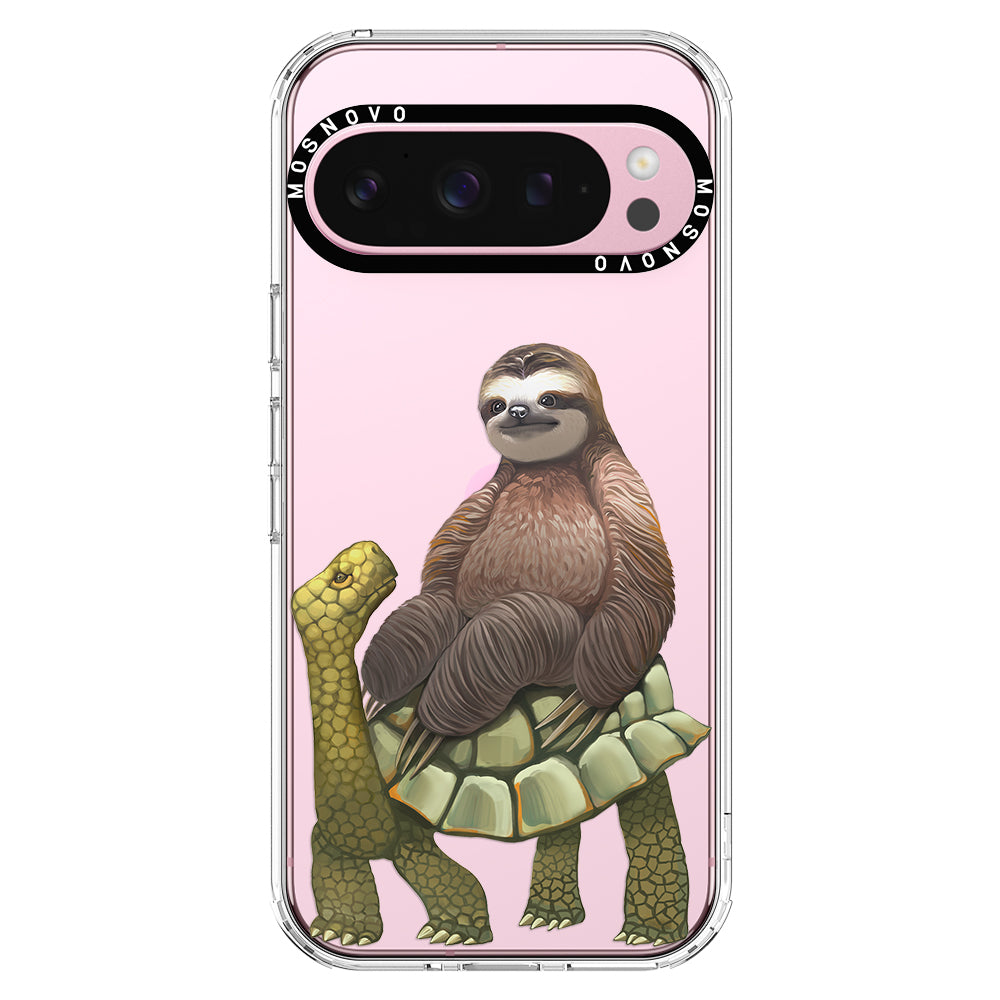 Sloth Turtle Phone Case - Google Pixel 9 Pro Case