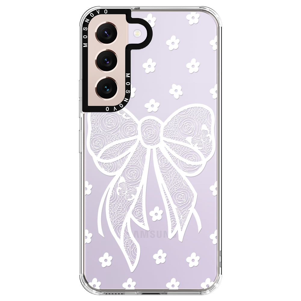 Lacey Bow Phone Case - Samsung Galaxy S22 Plus Case