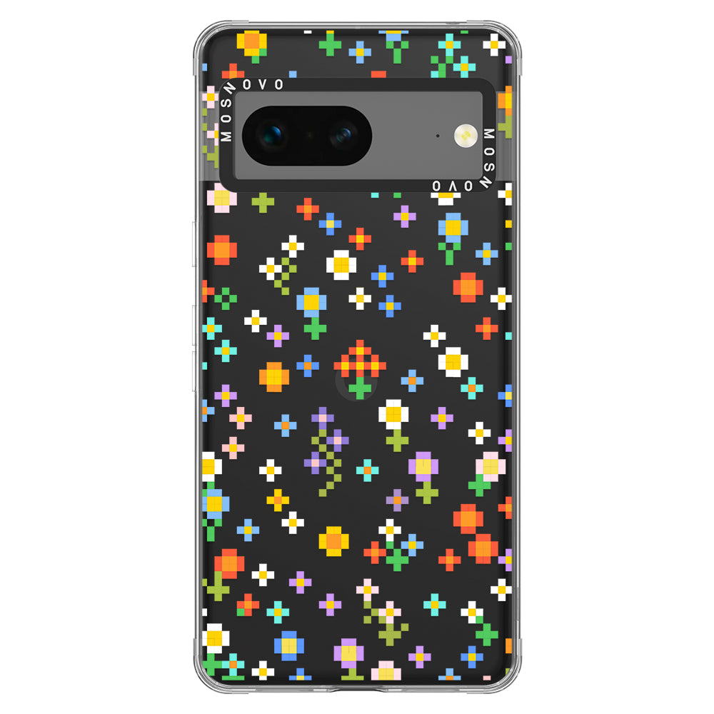 Pixel-Floral Phone Case - Google Pixel 7 Case