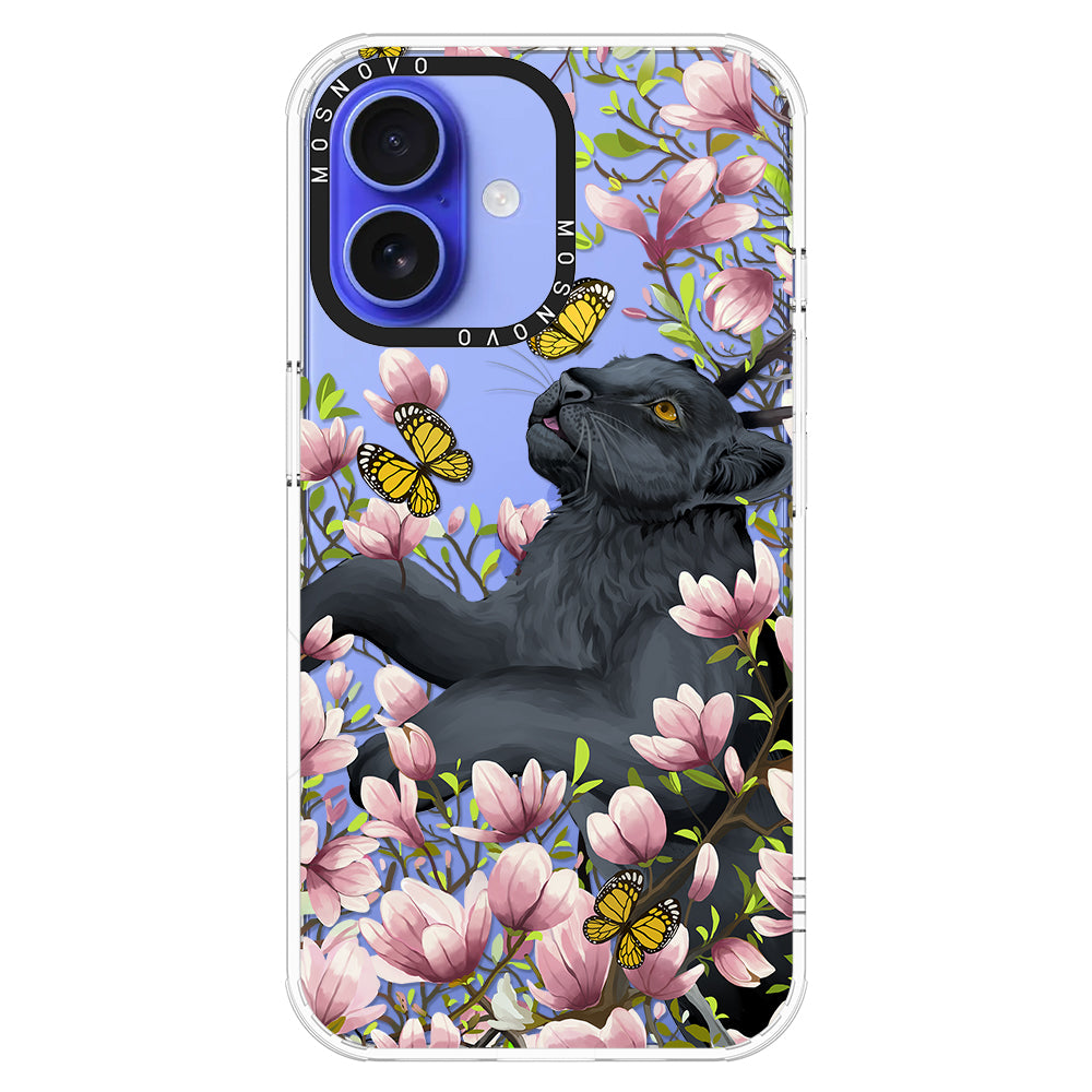 Black Panther Phone Case - iPhone 16 Plus Case - MOSNOVO