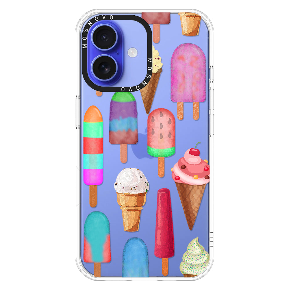 Ice Cream Phone Case - iPhone 16 Plus Case - MOSNOVO