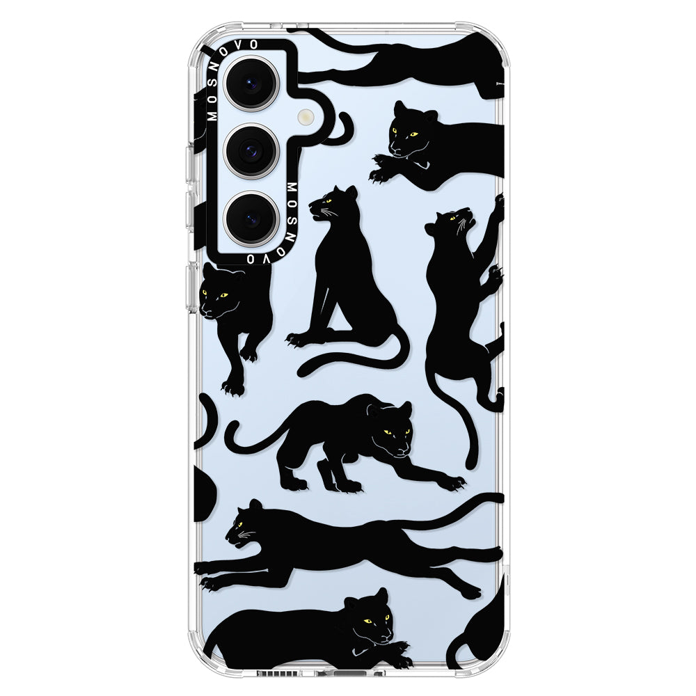 Black Panther Phone Case - Samsung Galaxy S24 FE Case - MOSNOVO