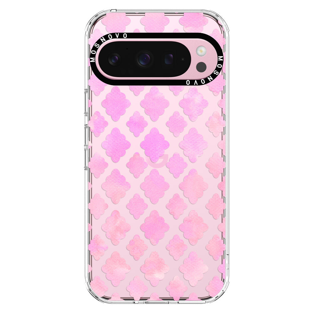 Pink Flower Diamond Phone Case - Google Pixel 9 Pro Case