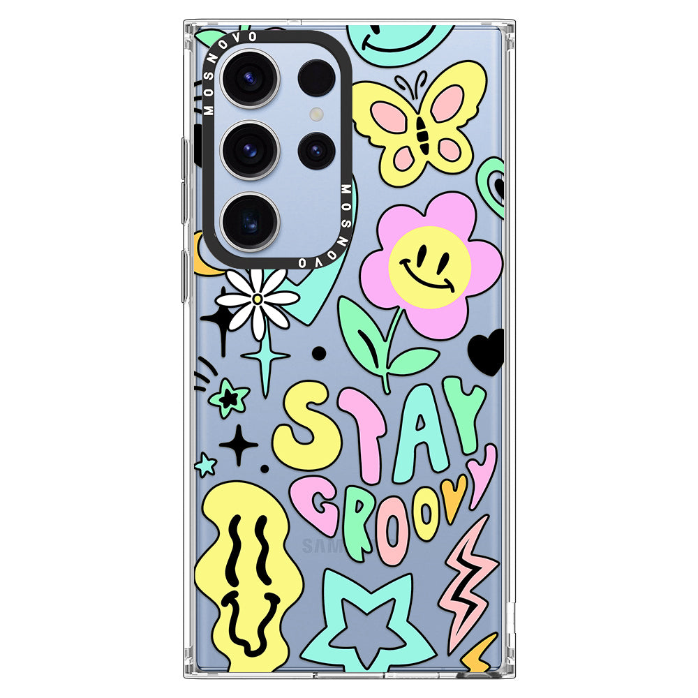 Stay Groovy Phone Case - Samsung Galaxy S23 Ultra Case