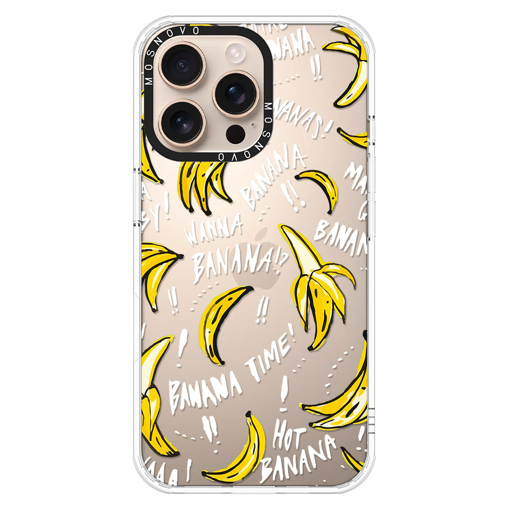 Banana Banana Phone Case - iPhone 16 Pro Max Case - MOSNOVO