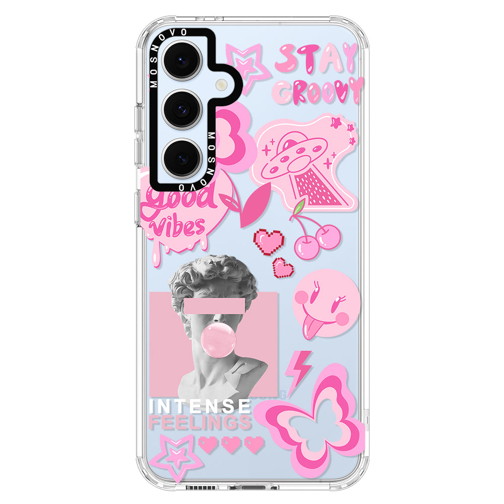 Pink Culture Phone Case - Samsung Galaxy S24 FE Case