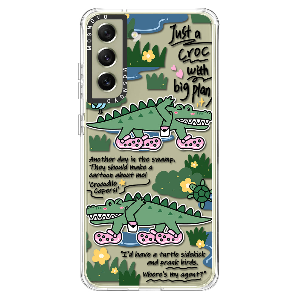 Croc with Big Plan Phone Case - Samsung Galaxy S21 FE Case