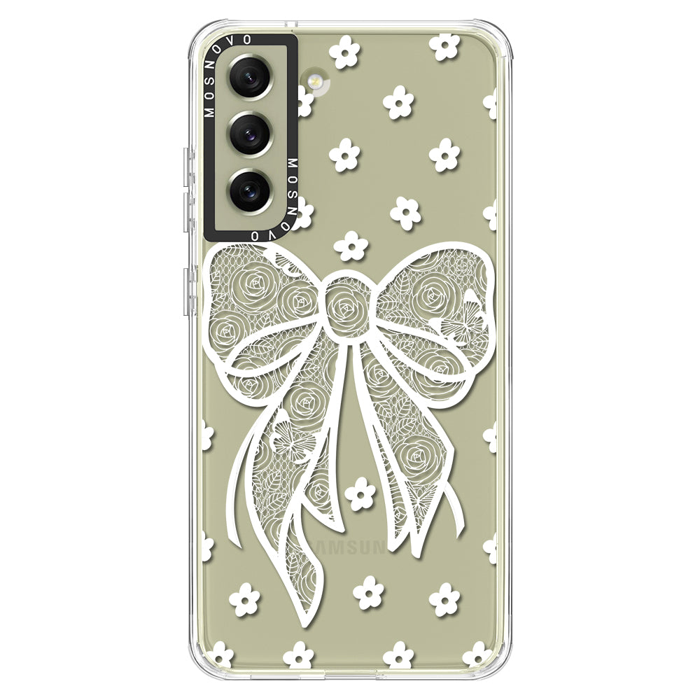 Lacey Bow Phone Case - Samsung Galaxy S21 FE Case