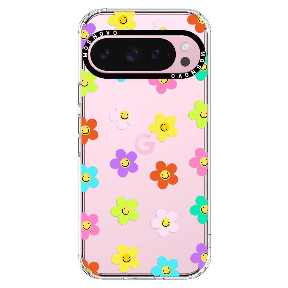 Smile Floral Phone Case - Google Pixel 9 Pro Case