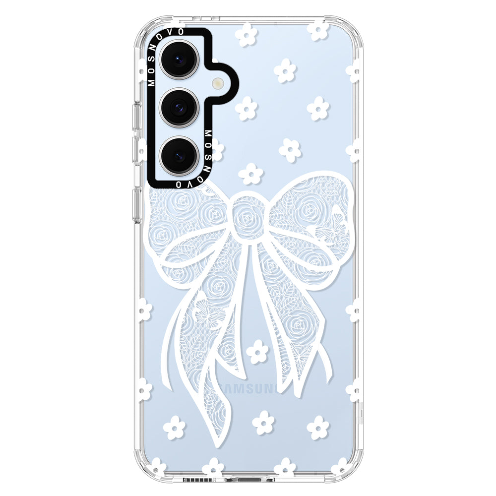 Lacey Bow Phone Case - Samsung Galaxy S24 FE Case