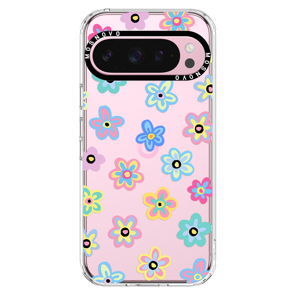 Groovy Flower Phone Case - Google Pixel 9 Pro Case