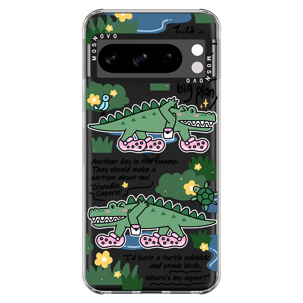 Croc with Big Plan Phone Case - Google Pixel 8 Pro Case