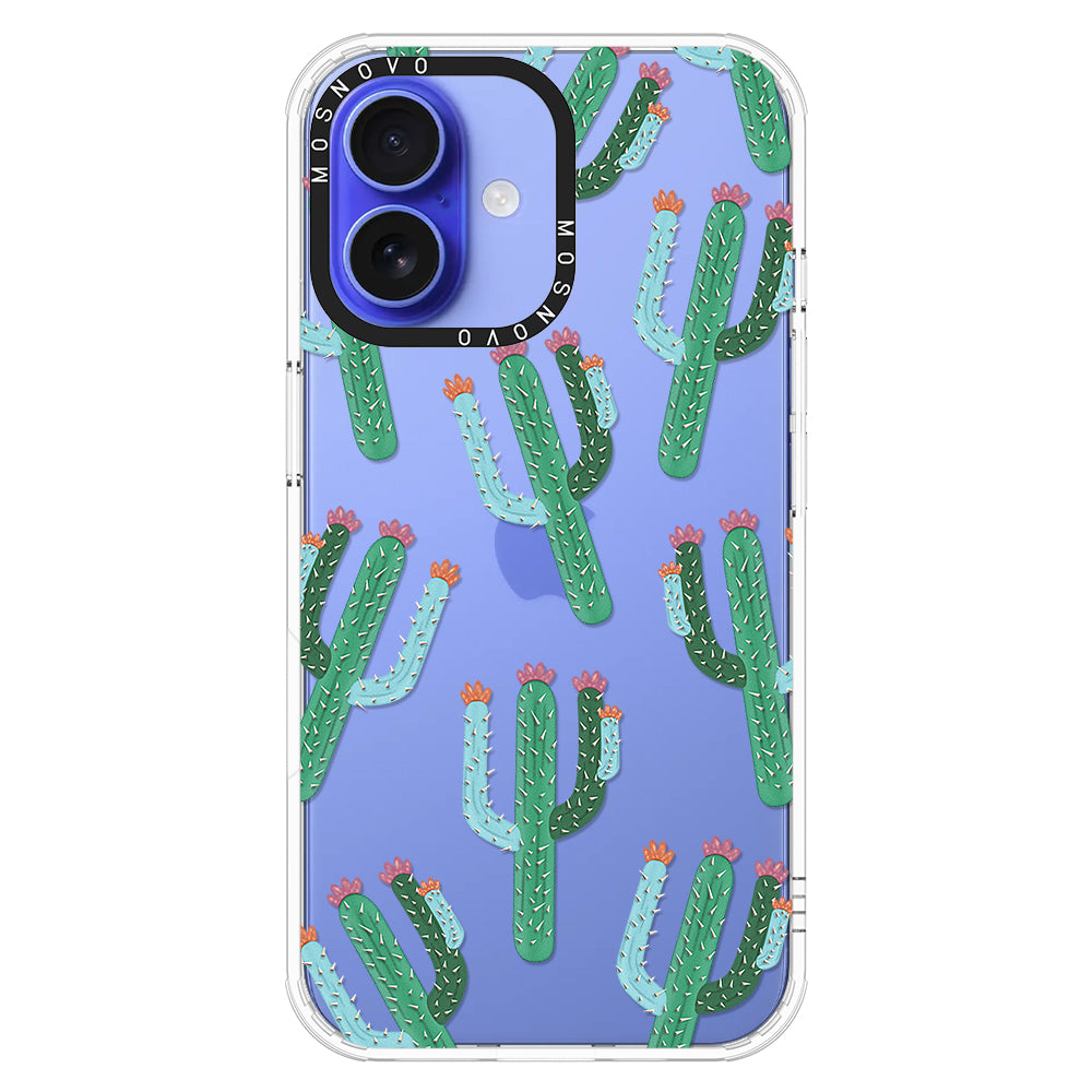 Cactus Phone Case - iPhone 16 Plus Case - MOSNOVO