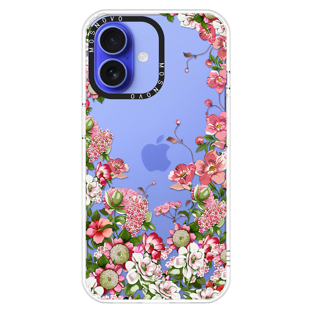 Blooms Phone Case - iPhone 16 Plus Case - MOSNOVO