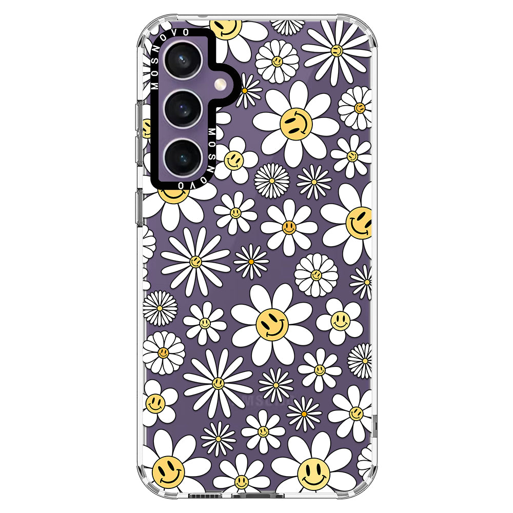 Happy Daisy Blooms Phone Case - Samsung Galaxy S23 FE Case