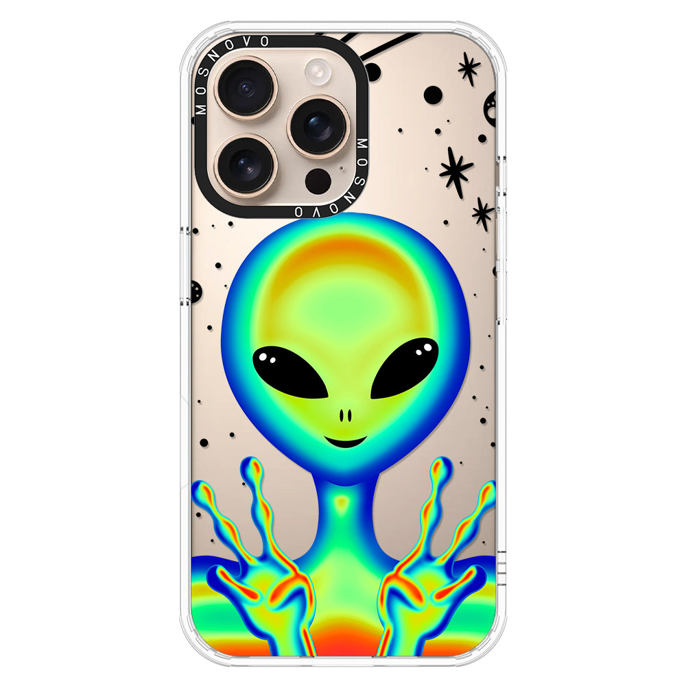 Alien Piece Phone Case - iPhone 16 Pro Max Case