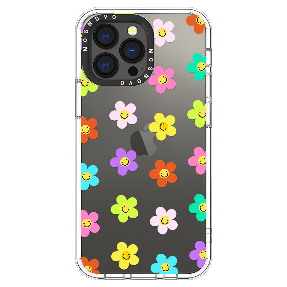 Smile Floral Phone Case - iPhone 13 Pro Case