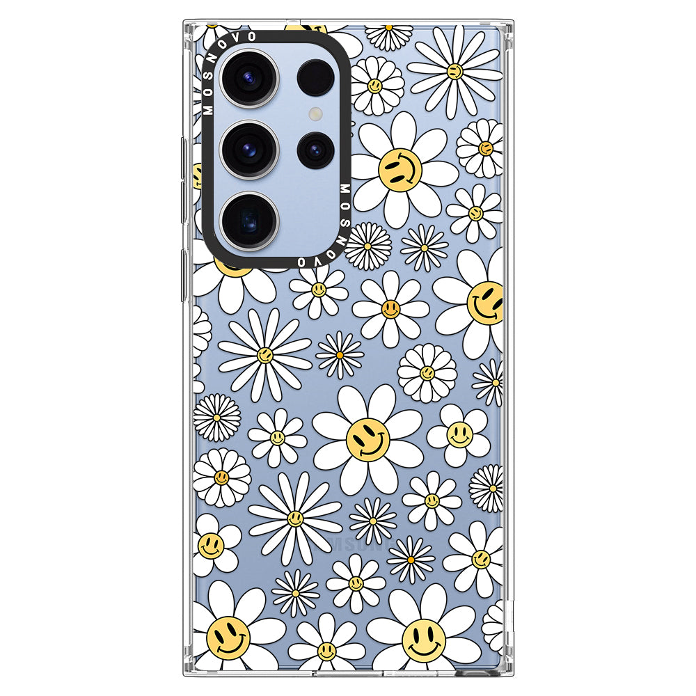 Happy Daisy Blooms Phone Case - Samsung Galaxy S23 Ultra Case